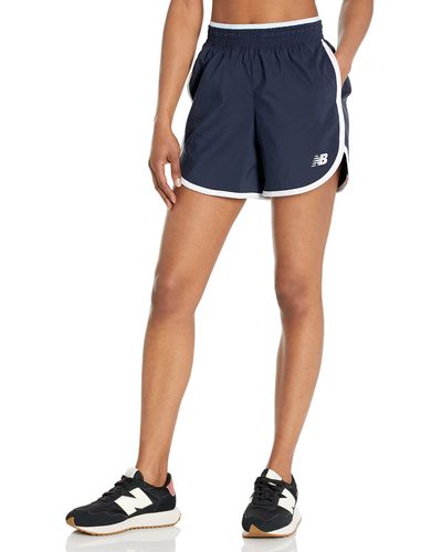 New Balance Accelerate 5 Inch Short - Blue
