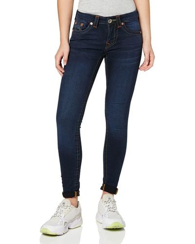 True Religion Jennie Curvy Skinny Jean - Blue