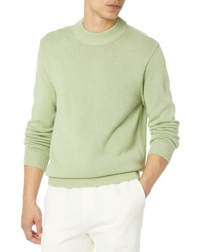 Amazon Essentials Amazon Aware Regular-fit Crew Neck Sweater - Green