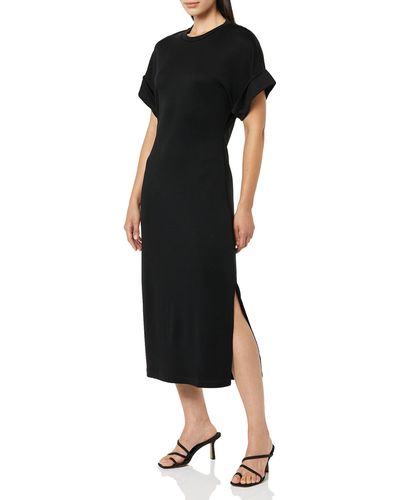 Theory Short Sleeved Dolman Dress - Black