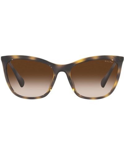Ralph By Ralph Lauren Ra5289 Cat Eye Sunglasses - Brown