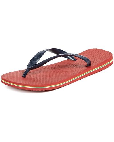 Havaianas Brazil Logo Flip Flop Sandal - Red