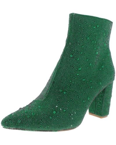 Betsey Johnson Sb-cady Ankle Boot - Green