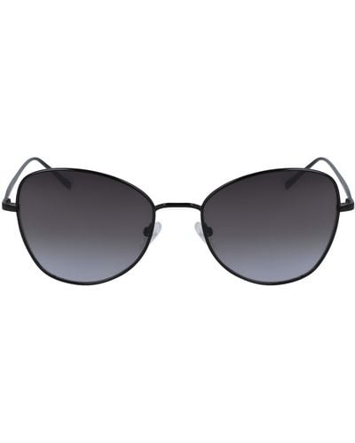 DKNY Dk104s Butterfly Sunglasses - Black