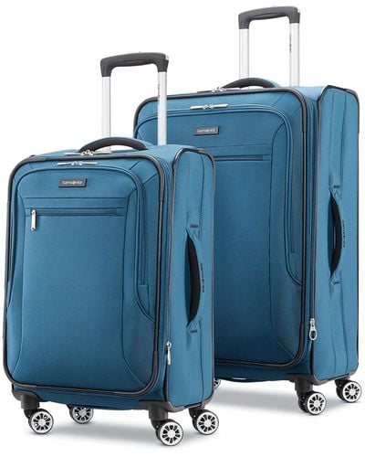 Samsonite Ascella X Softside Expandable Luggage - Blue