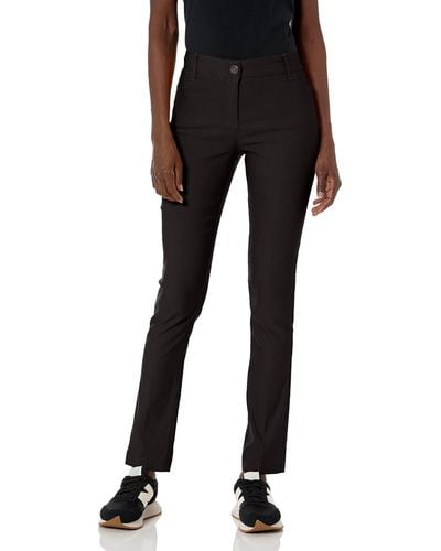 Nanette Lepore Freedom Stretch Solid 5-pocket Pants With Inner Beauty Binding - Black