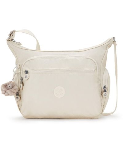 Kipling Crossbody Bag Gabbie Pearl Medium - White