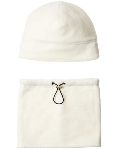 Amazon Essentials Fleece Hat and Gaiter Set Hut - Natur