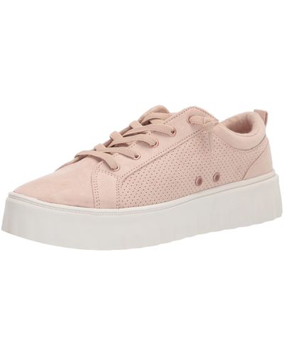 Roxy Sheilahh Slip On Platform Sneaker Shoe - Pink