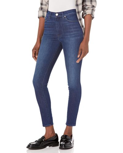 Hudson Jeans Jeans Barbara High-rise Super Skinny Ankle - Blue