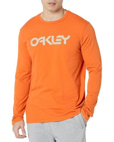 Oakley Mark Ii Long Sleeve Tee 2.0 - Orange