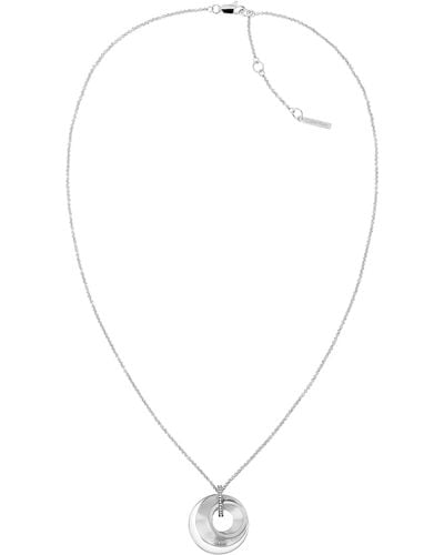 Calvin Klein Jewelry Pendant Necklace - White