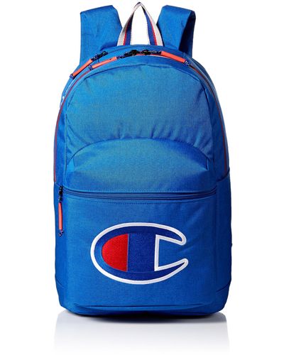 Champion Unisex Adult Supercize Backpacks - Blue