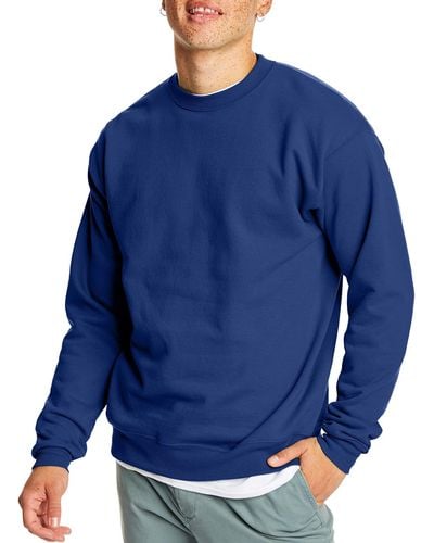 Hanes Ecosmart Sweatshirt - Blue
