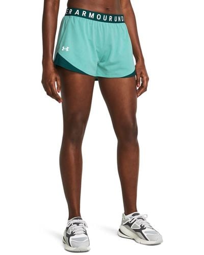 Under Armour Play Up 3.0 Twist Shorts - Blue