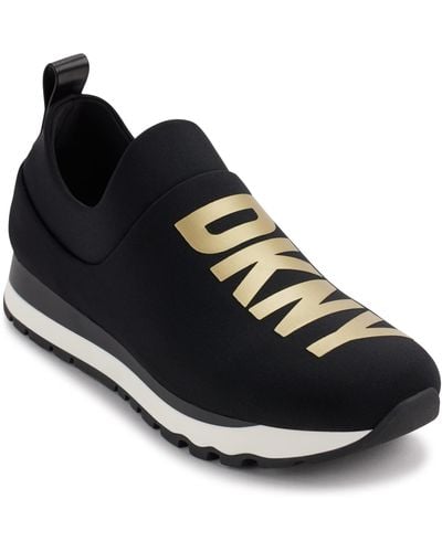 DKNY Comfortable Chic Shoe Jadyn Sneaker - Black