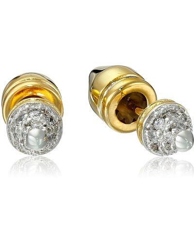 Noir Jewelry Gold Yukon Earrings Jackets - Metallic