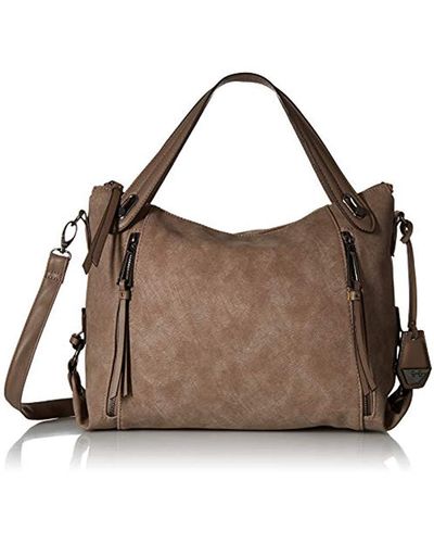 Jessica Simpson, Bags, Jessica Simpson Satchel Purse Beigesand Brown