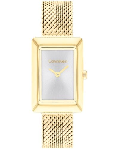 Calvin Klein Ck Styled Wristwatch - Metallic