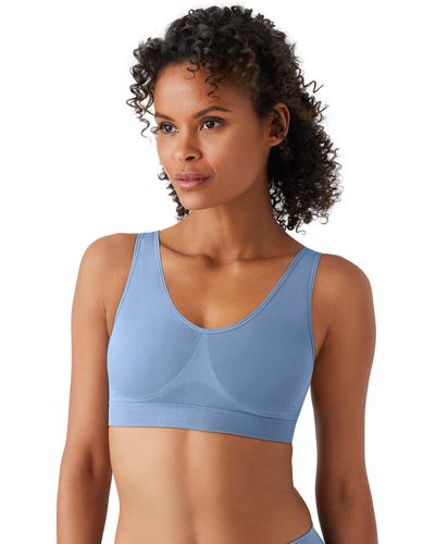 Wacoal B-smooth Wide Strap Bralette - Blue