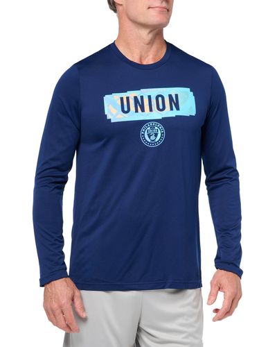 adidas Long Sleeve Pre-game T-shirt - Blue
