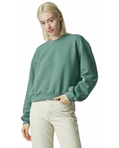 American Apparel Reflex Fleece Crewneck Sweatshirt - Green