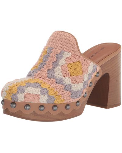 Lucky brand shop wooden heels