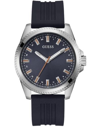 Guess Uhr Armbanduhr Masterpiece GW0713G2 Nylon/Silikon in Grau für Herren  | Lyst DE