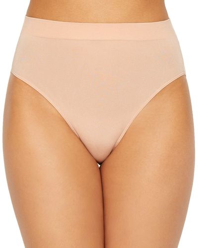 Wacoal Womens B-smooth High-cut Panty Briefs - Natural