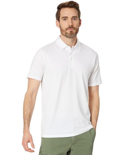Volcom Wowzer Modern Fit Cotton Polo Shirt - White