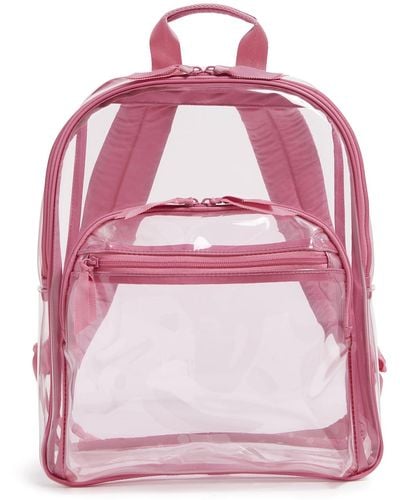 Vera Bradley Clear Large Backpack - Pink