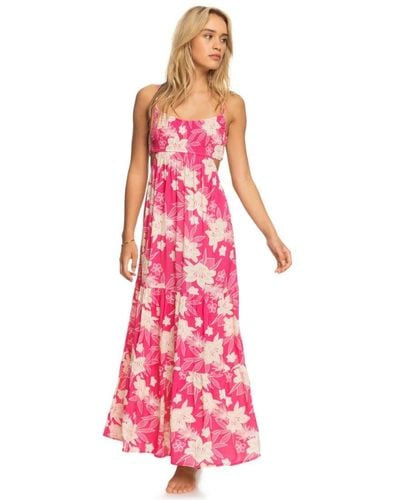 Roxy Hot Tropics Maxi Dress - Pink