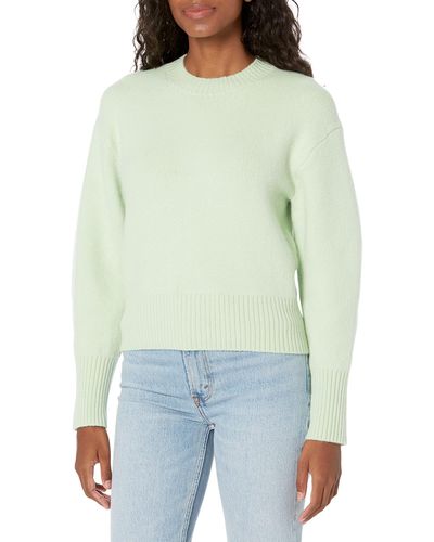 Vince S Wide Sleeve Sweater Crew - Green