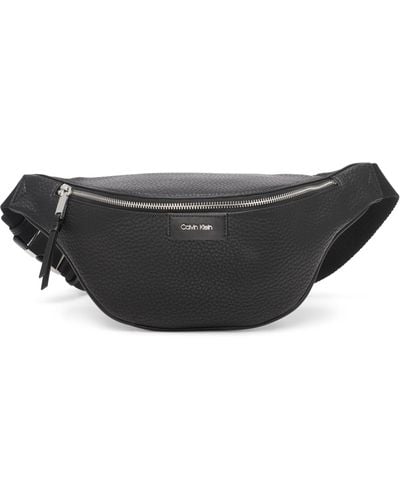 Calvin Klein Moss Organizational Belt Bag - Black