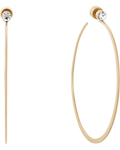 MK Fashion GoldTone Brass Drop Earrings  MKJ8008710  Watch Station