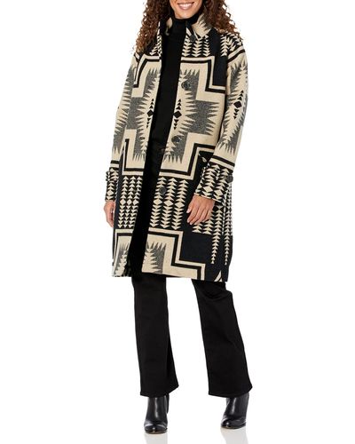 Jacquard Coats for Women - Up to 75% off | Lyst