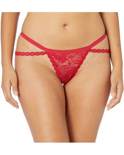 Cosabella Say Never Strappie G-string - Red