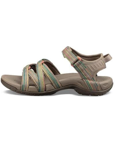 Teva Tira, Heels Sandals Open Toe Sandals, Multicolor