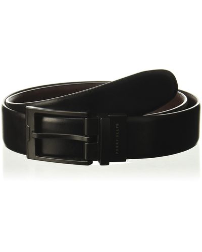 Perry Ellis 's Cop Belt With Burnished Edges And A Black Prong Buckle