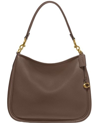 COACH Zippered Closure - Exterior Back Pocket Dark Stone One Size One - Brown