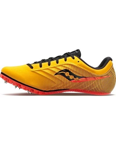 Saucony Spitfire 5 Track And Field Shoe - Yellow