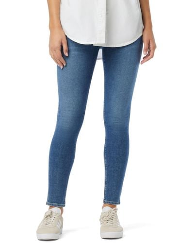 Hudson Jeans Collin Mid-rise Skinny Ankle - Blue