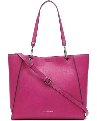 Calvin Klein Reyna North/south Tote - Pink