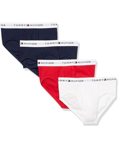 Tommy Hilfiger Cotton Classics Brief 4-pack - Red