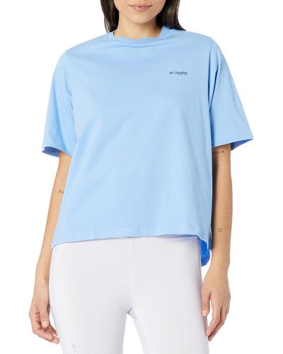 Columbia Bramley Bay Relaxed Tee T-shirt - Blue