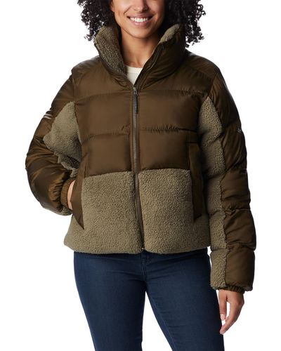 Columbia Leadbetter Point Sherpa Hybrid - Brown