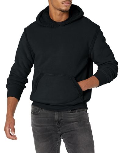 UGG Evren Bonded Fleece Hoodie Sweatshirt - Black
