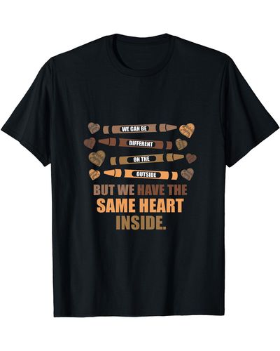 Perry Ellis Same Heart Black History Month African American T-shirt