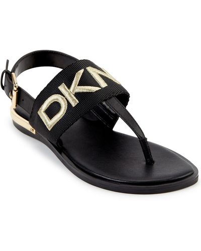 DKNY Flat sandals for Women | Online Sale up to 74% off | Lyst
