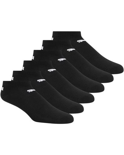 PUMA 6 Pack Runner Socks - Black